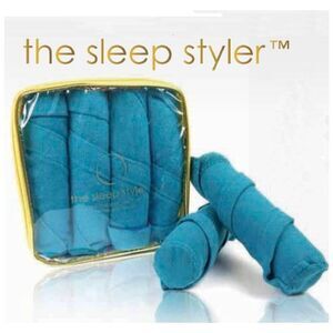 Sleep Styler Hair Rollers eight rollers for long, thick or curly hair, USED
